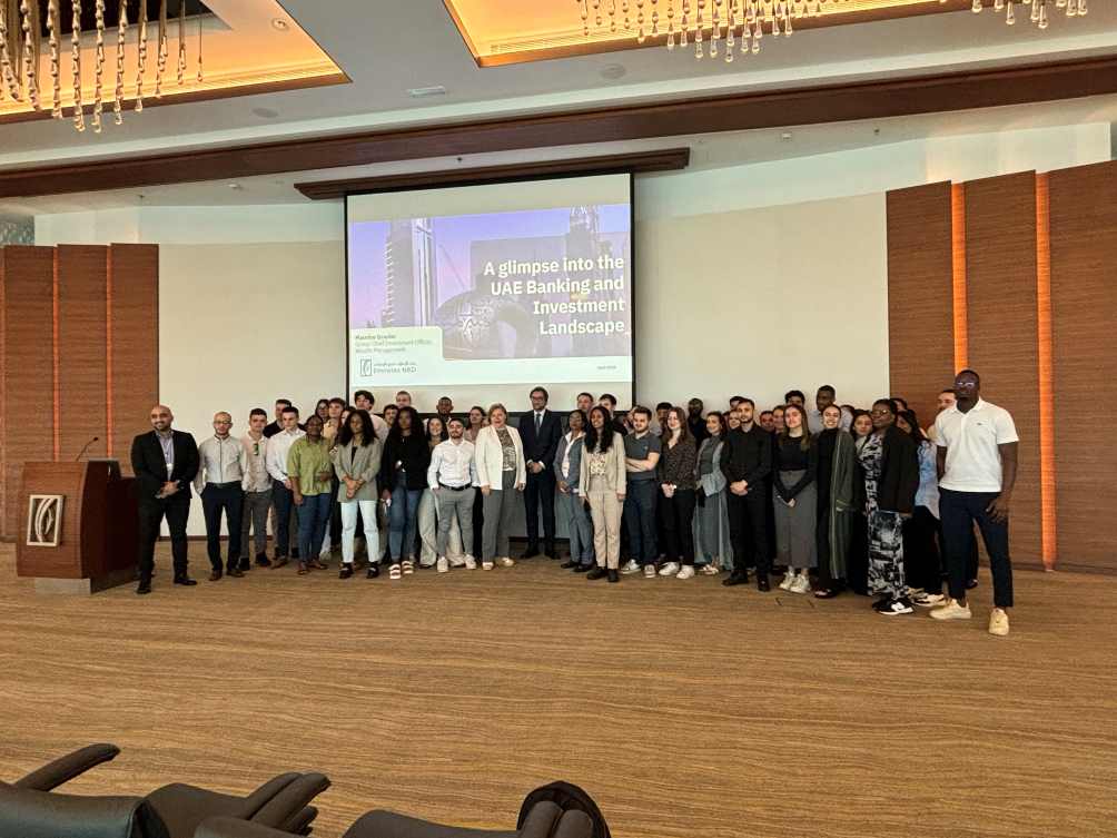 Etudiants de l'ESG Finance à l'université de Dubai