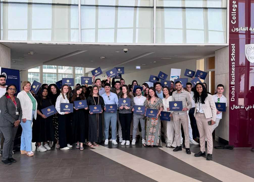 Etudiants de l'ESG Finance à l'université de Dubai